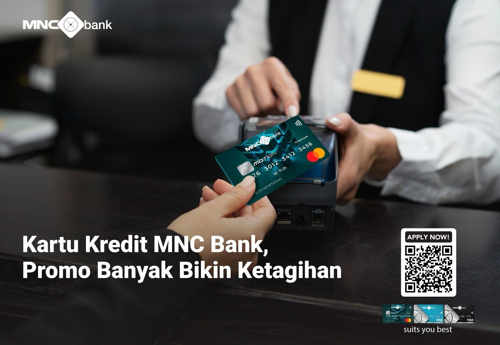 Pakai Kartu Kredit MNC Bank, Seabrek Promonya Bikin Ketagihan (Foto MNC Media)