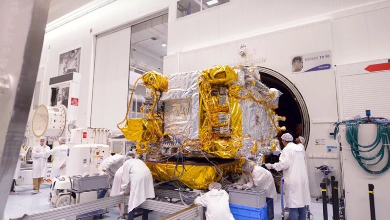 Gaet SpaceX, Satelit Merah Putih 2 Milik Telkom (TLKM) Meluncur Pekan Depan (Foto Dok Telkom)
