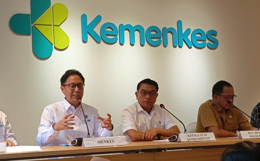 Menkes Usulkan Skrining Kesehatan Dijadikan Syarat Daftar Panitia Pemilu. (Foto Nur Khabibi/MPI)