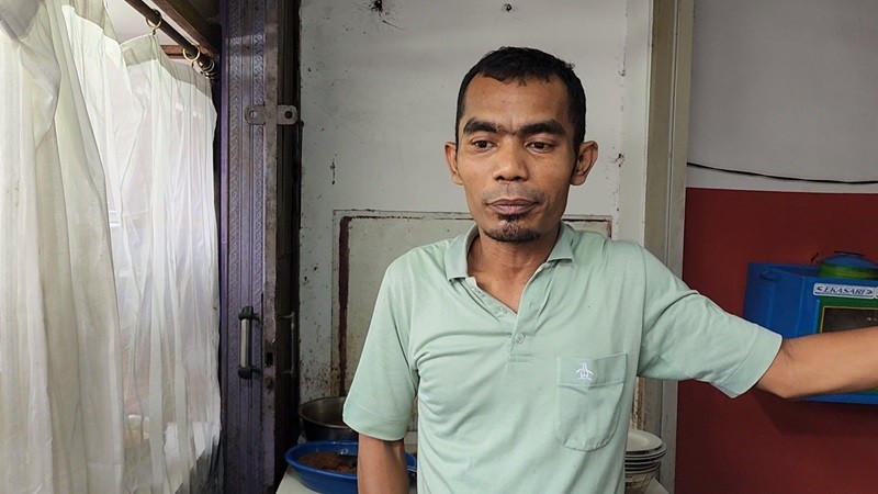 Harga Beras cs Melonjak, Pedagang Makanan Pilih Tekan Laba (Foto Iqbal Dwi)