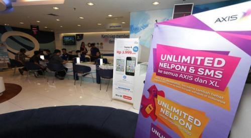 Inilah Cara Pinjam Pulsa Axis 5.000 Lewat SMS. (FOTO: MNC MEDIA)