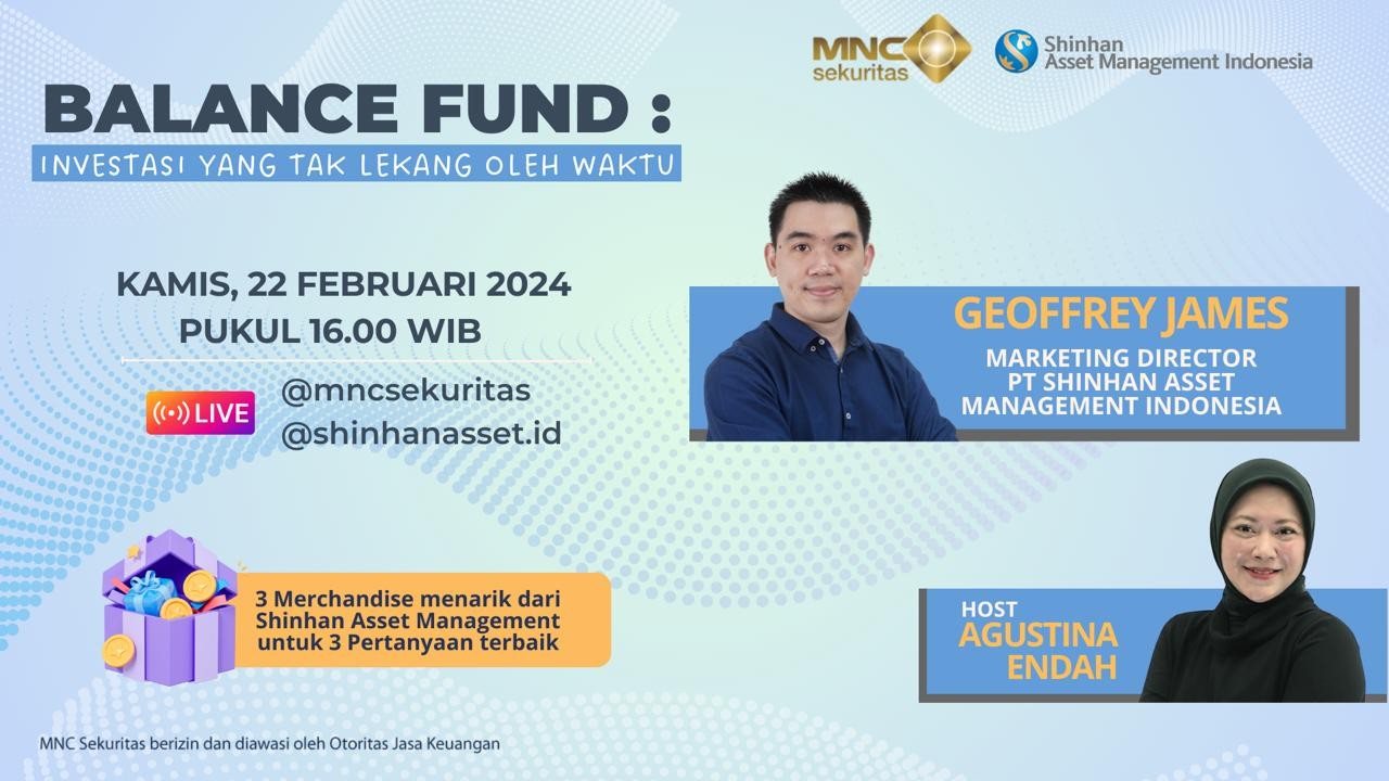 Simak Investasi yang Tak Lekang oleh Waktu di IG Live MNC Sekuritas x Shinhan AM (FOTO:MNC Media)