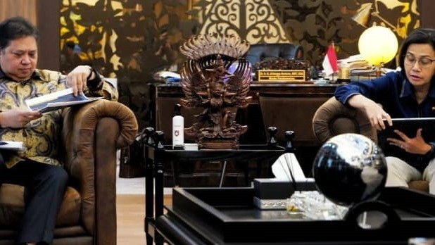 Sejumlah Menteri Ekonomi Mulai Bahas Kebijakan Tarif Trump ke Indonesia Sebesar 32 Persen. (Foto: MNC Media)