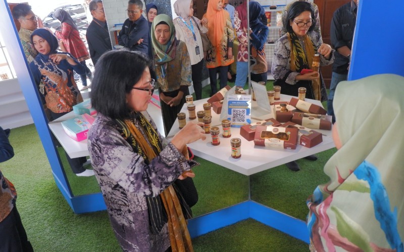 Ikhtiar Peruri Geliatkan Ekonomi Lewat Pelatihan UMKM dan Difabel. (Foto Peruri)