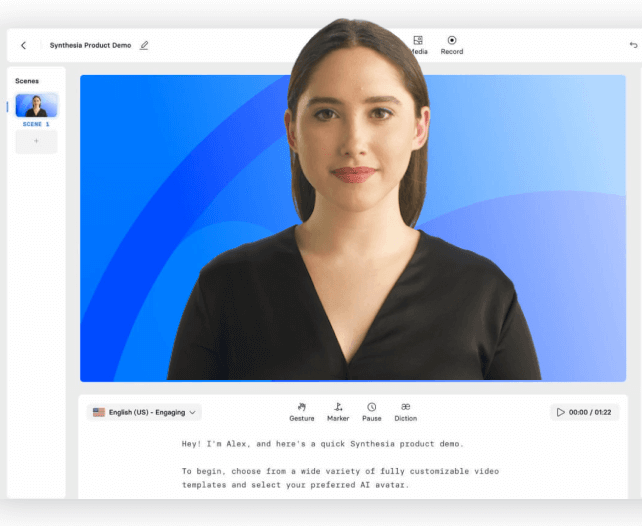 4 Website AI yang Bisa Membuat Video dengan Instruksi Tertulis, Menarik untuk Dicoba. (Foto: Synthesia)