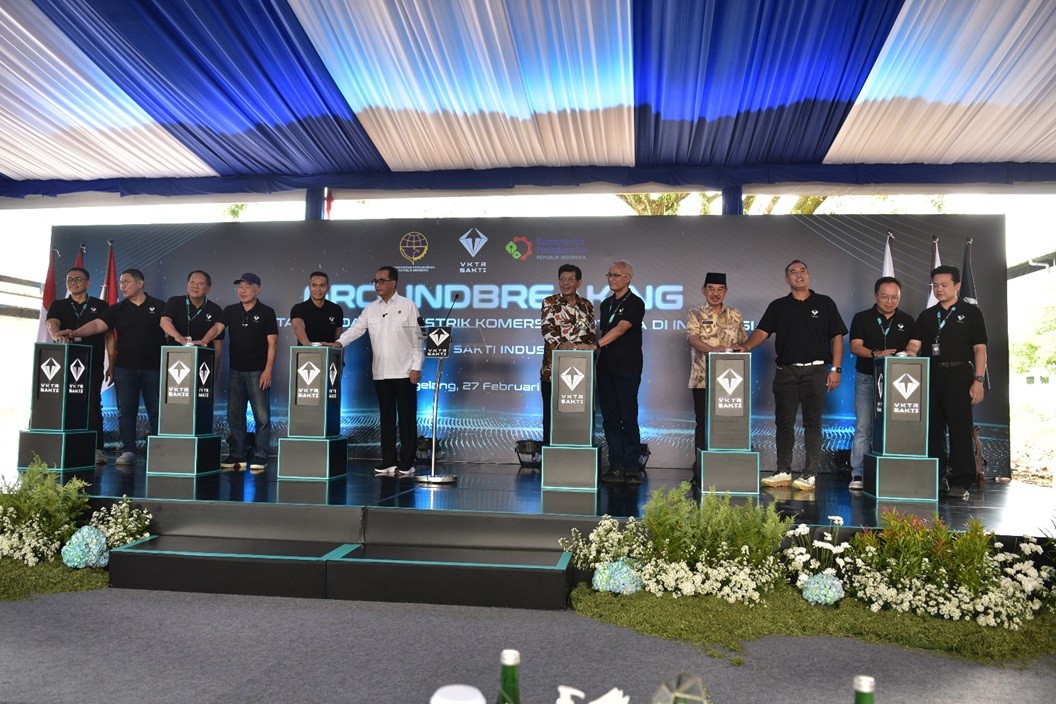 VKTR Bangun Pabrik Kendaraan Listrik Komersil Senilai Rp300 Miliar. (Foto MNC Media)