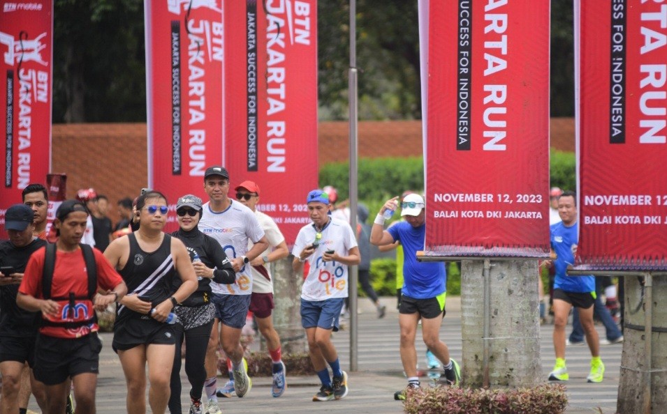 Gandeng Pemprov DKI, BBTN Gelar BTN Jakarta International Marathon 2024