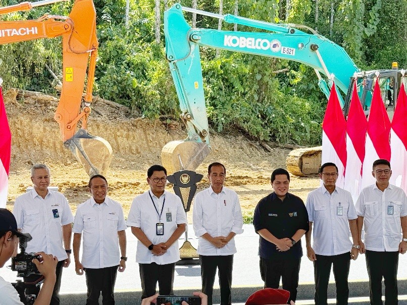Mandiri Digital Services Resmi Groundbreaking di IKN. Foto: MNC Media.
