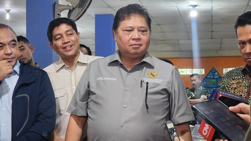 Ditinjau Airlangga, Intip Menu Makan Siang Gratis Rp15 Ribu di SMP Negeri 2 Tangerang (Foto Iqbal Dwi)