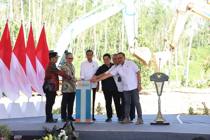 Berkonsep Futuristik dan Ramah Lingkungan, BNI (BBNI) Hadirkan Gedung Baru di IKN (foto: MNC media)