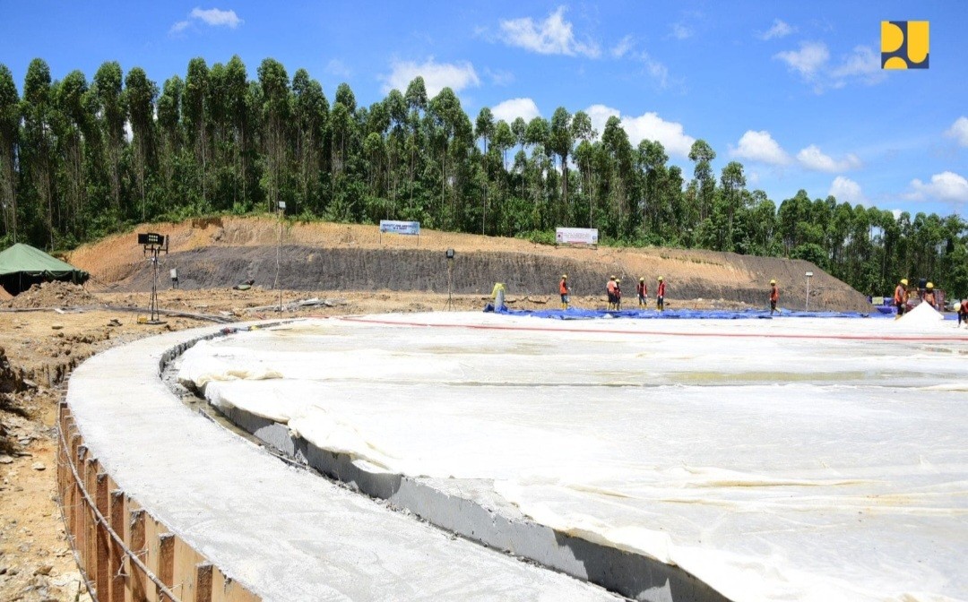 Instalasi Pengolahan Air Bendungan Sepaku Semoi Rampung pada Juni 2024 (FOTO:Dok Ist)