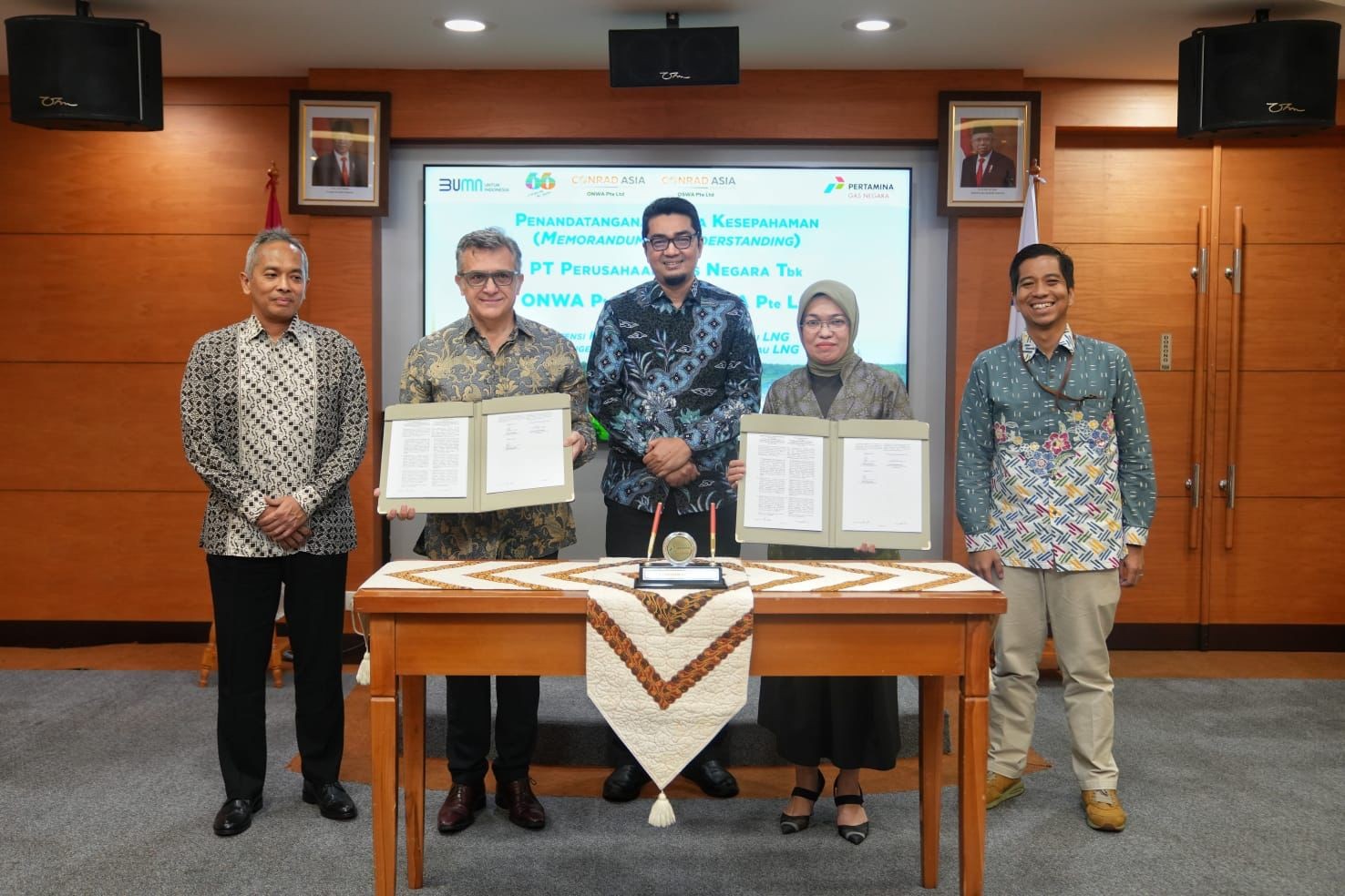PGN Gandeng Conrad Energy Jajaki Potensi Pasokan Gas Bumi di Aceh (Foto Dok PGN)