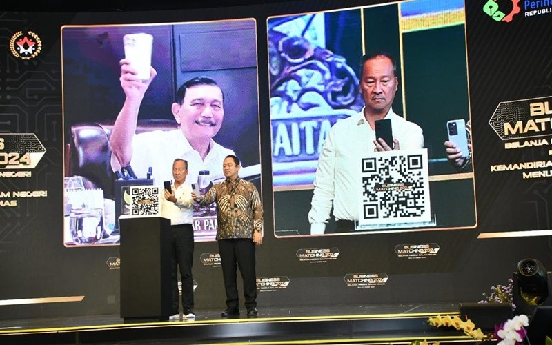 Pemerintah komit untuk mengoptimalkan pelaksanaan program Peningkatan Penggunaan Produk Dalam Negeri (Iqbal Dwi Purnama/MPI)