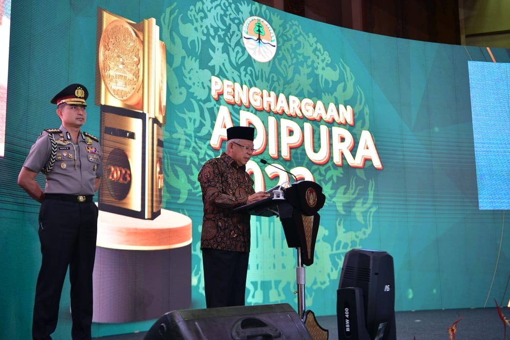 Wapres Sebut RI Ditargetkan Nol Sampah dan Emisi di 2050. (Foto Setwapres)