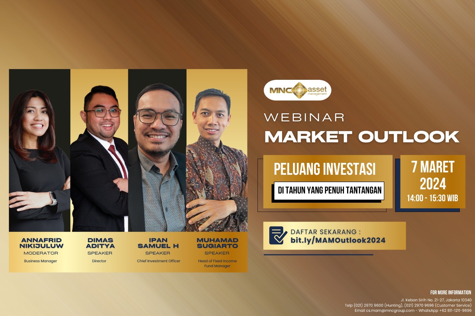 Mau Tahu Strategi Investasi di 2024? Daftar Segera Webinar Gratis Ini (Foto MNC Media)