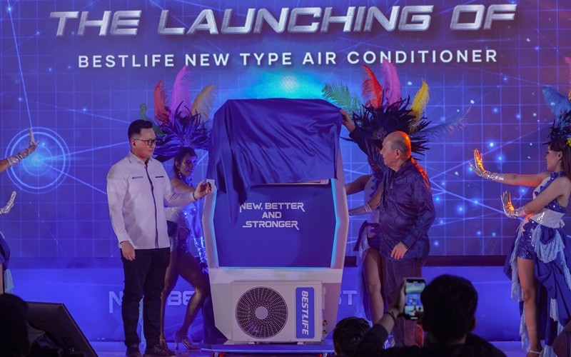 PT Berkat Elektrik Sejati Tangguh atau Bestlife meluncurkan Air Conditioner (AC) model terbaru. (Bestlife)