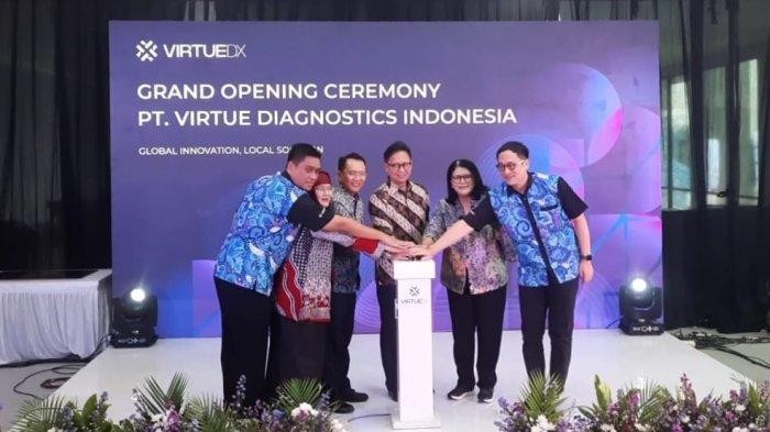 Pemerintah Resmikan Pabrik Alkes IVD Terbesar di ASEAN, Berlokasi di Cikarang (foto: MNC media)
