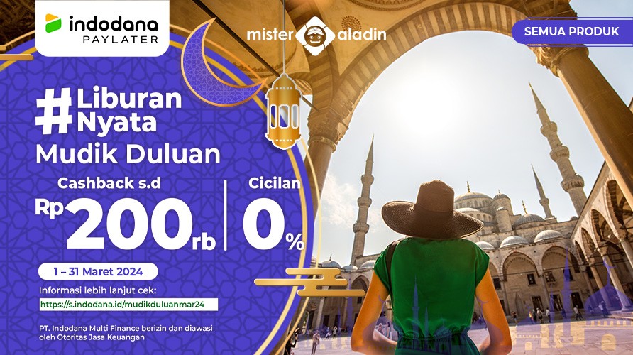 Mudik Berkesan dan Berkah Bersama Mister Aladin. (Foto: MNC Media)