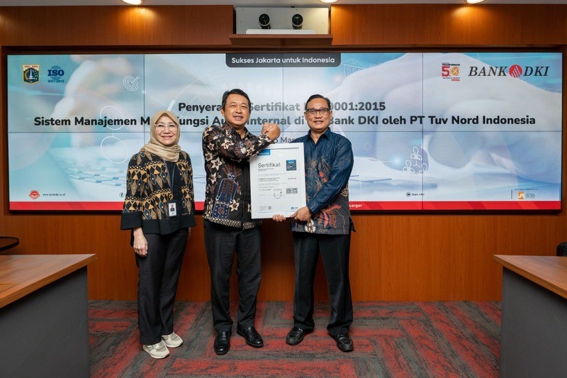 Perkuat Audit Internal, Bank DKI Kantongi ISO 9001:2015 (foto: MNC media)
