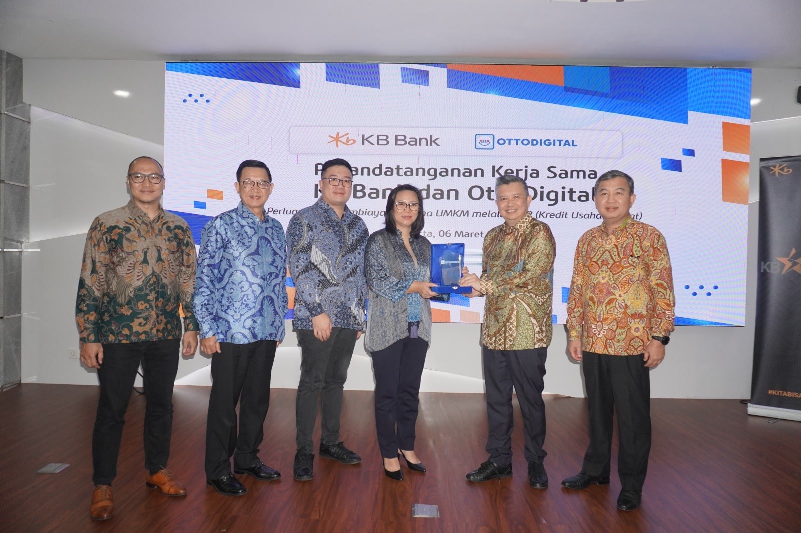 KB Bank Gandeng OttoDigital, Dukung Penuh Pertumbuhan UMKM, Lewat Kredit Usaha Rakyat (KUR). (Foto: KB Bank)