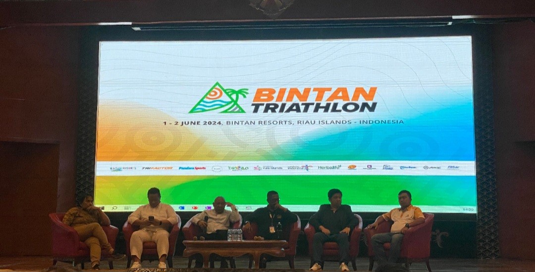 Kemenparekraf Siap Genjot Jumlah Wisman lewat Ajang Sport Tourism Bintan Triathlon 2024 (FOTO:Dok Ist)