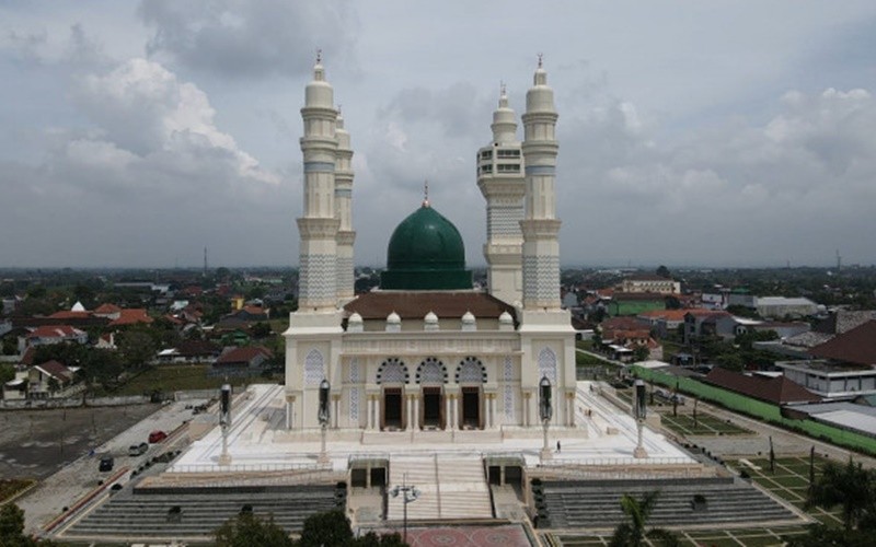 Masjid Agung Madaniyah di Kabupaten Karanganyar, Provinsi Jawa Tengah (Pemkab Karanganyar)