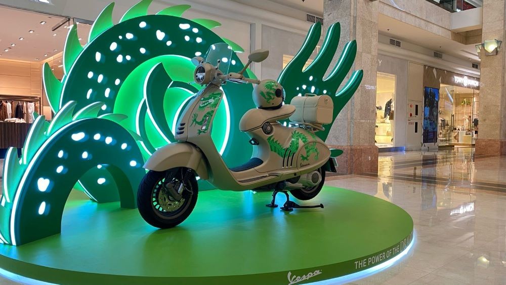 Vespa 946 Dragon Resmi Mengaspal di Indonesia, Dibanderol Rp267 Juta. Foto: MNC Media.