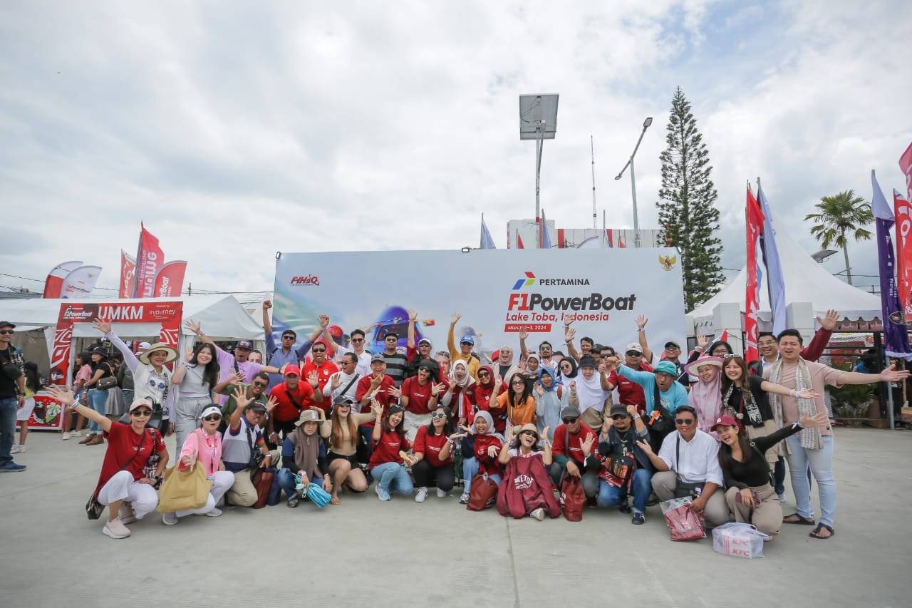 Asuransi Sinar Mas Gelar Agency Tour Contest (ATC) F1 PowerBoat H2O Lake Toba (foto: MNC media)