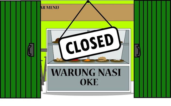 Pemprov DKI Minta Wisata Kuliner Gunakan Tirai di Siang Hari selama Ramadan 2024 (FOTO:MNC Media)