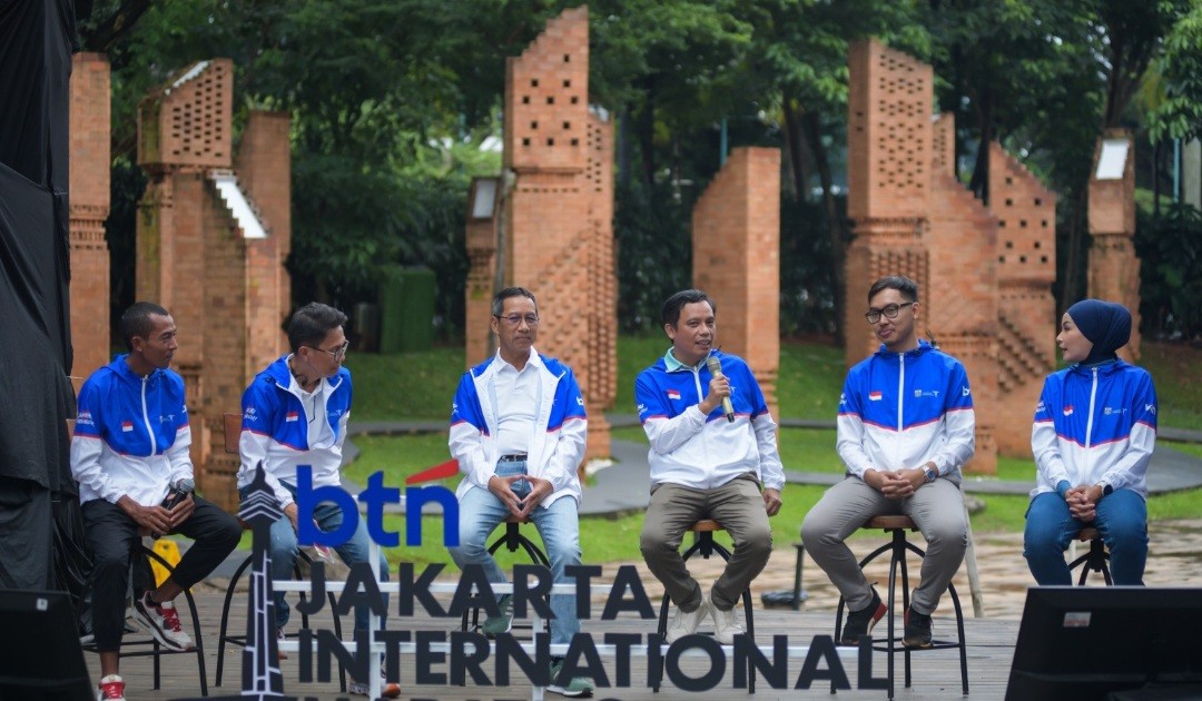 Gelar Grand Launching Jakarta International Marathon 2024, BBTN Dukung DKI jadi Sport Tourism City  (FOTO:Dok BTN)