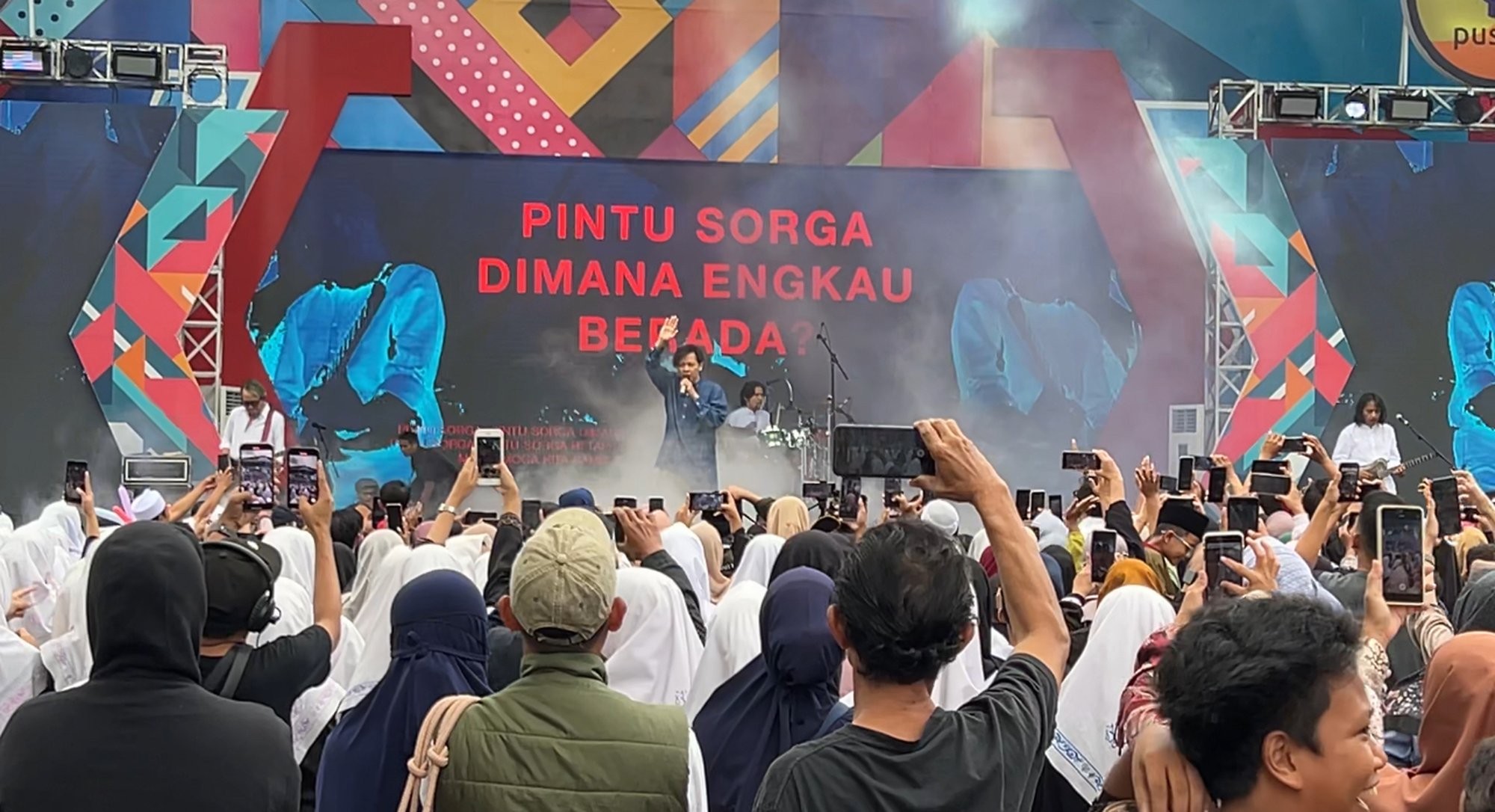 Kemenag Gelar Acara Peacesantren, Tebar Pesan Damai saat Ramadan. (Foto: MNC Media)