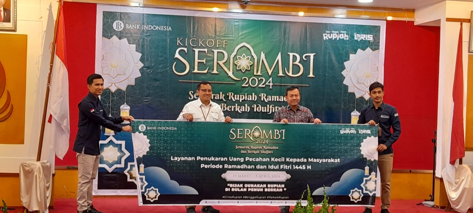 BI Jambi Siapkan Rp2,2 Triliun untuk Penukaran Uang di Lebaran 2024. (Foto: Azhari/MNC Media)
