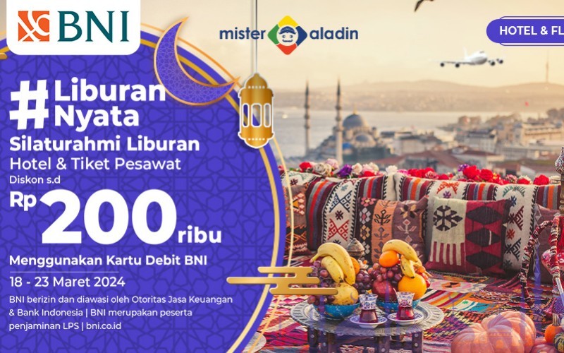 Destinasi libur Lebaran yang ramah keluarga (Mister Aladin/MPI)