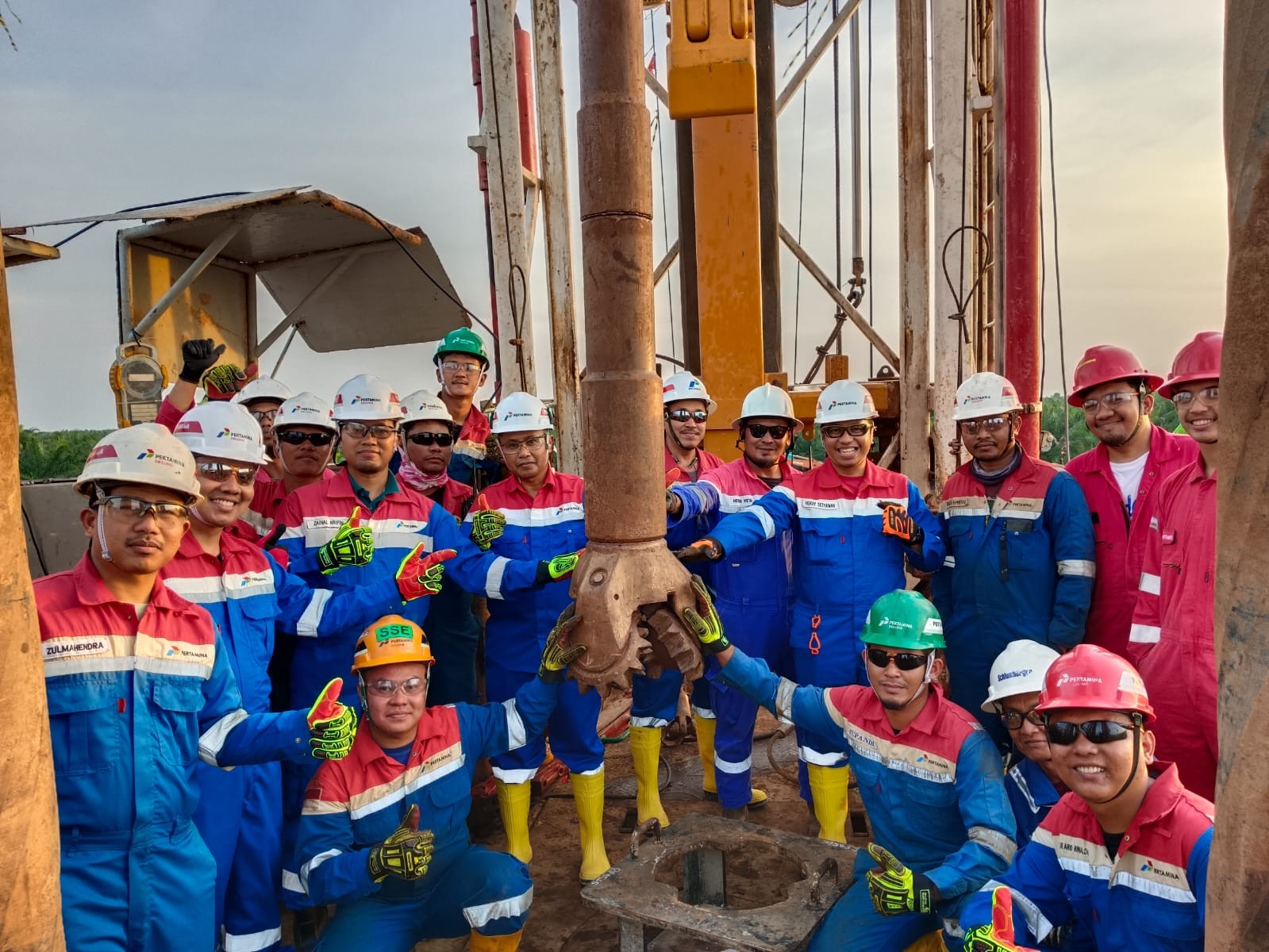 Berburu Cadangan Migas Baru, Pertamina dan SKK Migas Tajak Sumur Eksplorasi di Blok Rokan. (Foto: Dok. Pertamina)