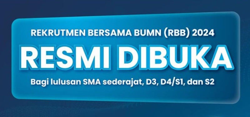 Rekrutmen Bersama BUMN Dibuka Hari ini, Ada 1.800 Loker Buat Lulusan SMA-S2 (Foto Instagram @fhci.bumn)