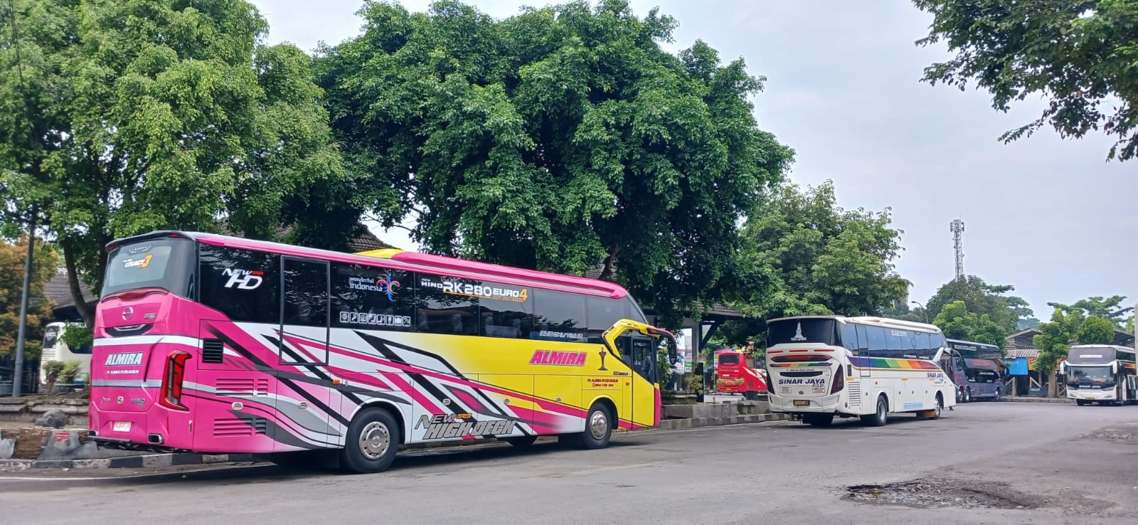 Tiket Bus dari DIY Banyak Peminat, Pengusaha Bakal Kerek Harga 100 Persen. (Foto: Erfan/MNC Media)