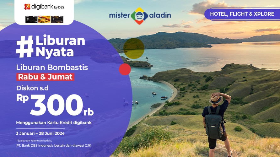 Nikmati Liburan Seru dan Nyata dengan Promo Payday dari Mister Aladin. (Foto MNC Media)