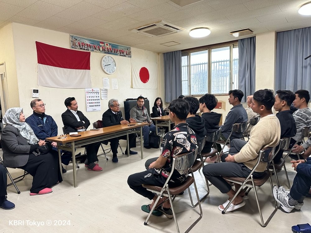 KBRI Tokyo Lakukan Pelayanan Kekonsuleran di Wilayah Terdampak Gempa Ishikawa. (Foto: KBRI Tokyo)