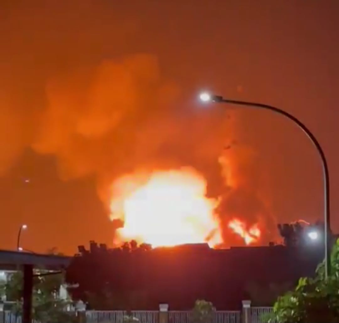 Soal Gudang Amunisi Armed Terbakar, Kadispen: Tidak Terduga, Kita akan Cek. (Foto: MNC Media)