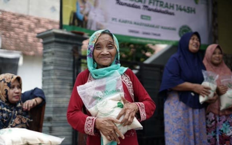 Dompet Dhuafa menggelar program Tebar Zakat Fitrah (Dokumen Dompet Dhuafa)