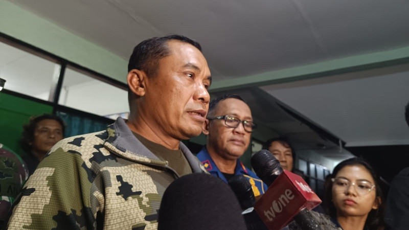 Gudang Peluru Ciangsana Meledak, Pangdam Jaya Pastikan Api Sudah Padam (Foto Giffar)
