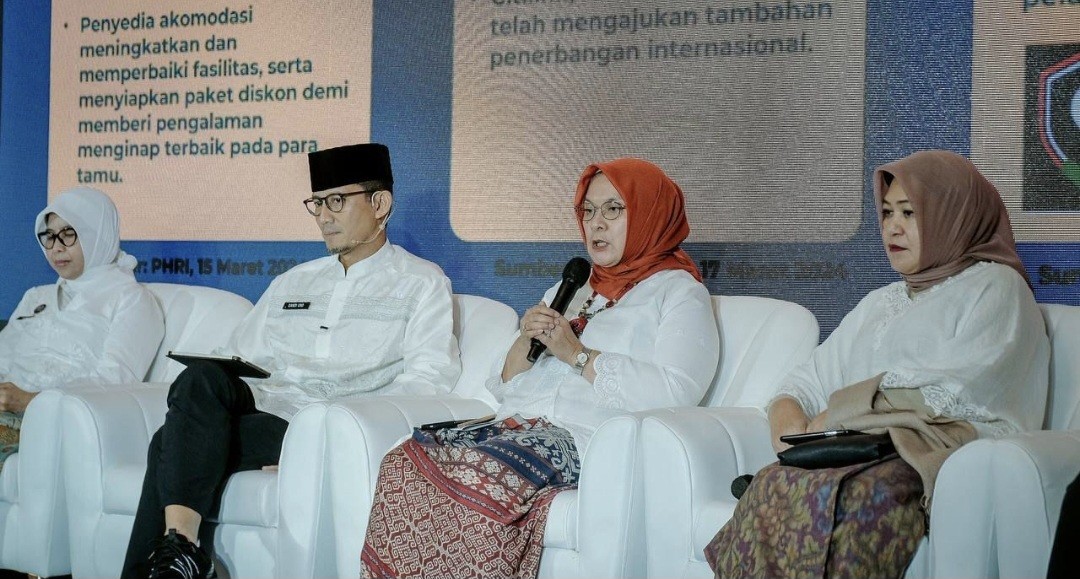 Kemenparekraf Beberkan Dua Indikator Pendorong Ekonomi saat Lebaran 2024 (FOTO:Dok Ist)