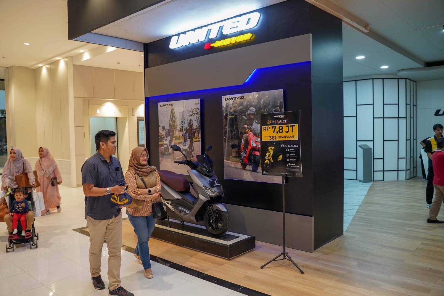Strategi United E-Motor Capai Target Penjualan 60 Ribu Unit Motor Listrik. (Foto Istimewa)