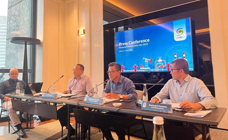 Sunindo (SUNI) Kantongi Laba Rp100,9 Miliar pada 2023, Melambung 102 Persen (foto atikah)