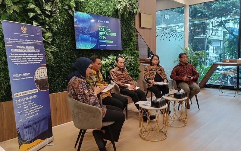Sekretaris Kementerian Koordinator Bidang Perekonomian Susiwijono Moegiarso (Atikah Umiyani/MNC media)