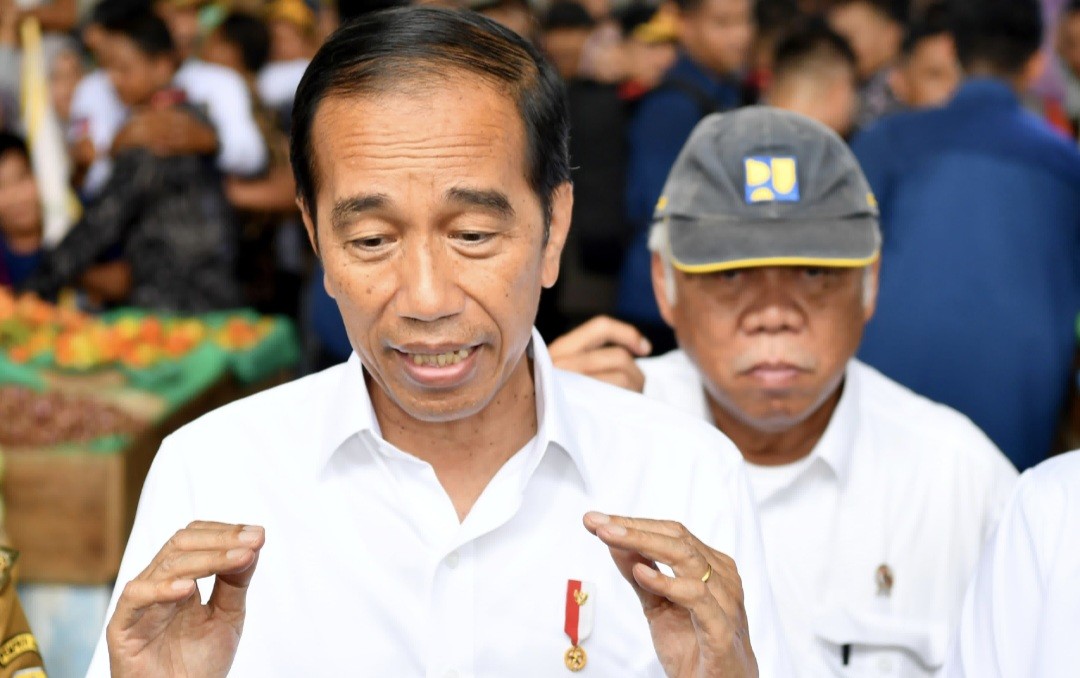 Jelang Lebaran, Jokowi Pastikan Harga Bahan Pokok di Pasar Rakyat Merangin Stabil (FOTO: Dok Ist)
