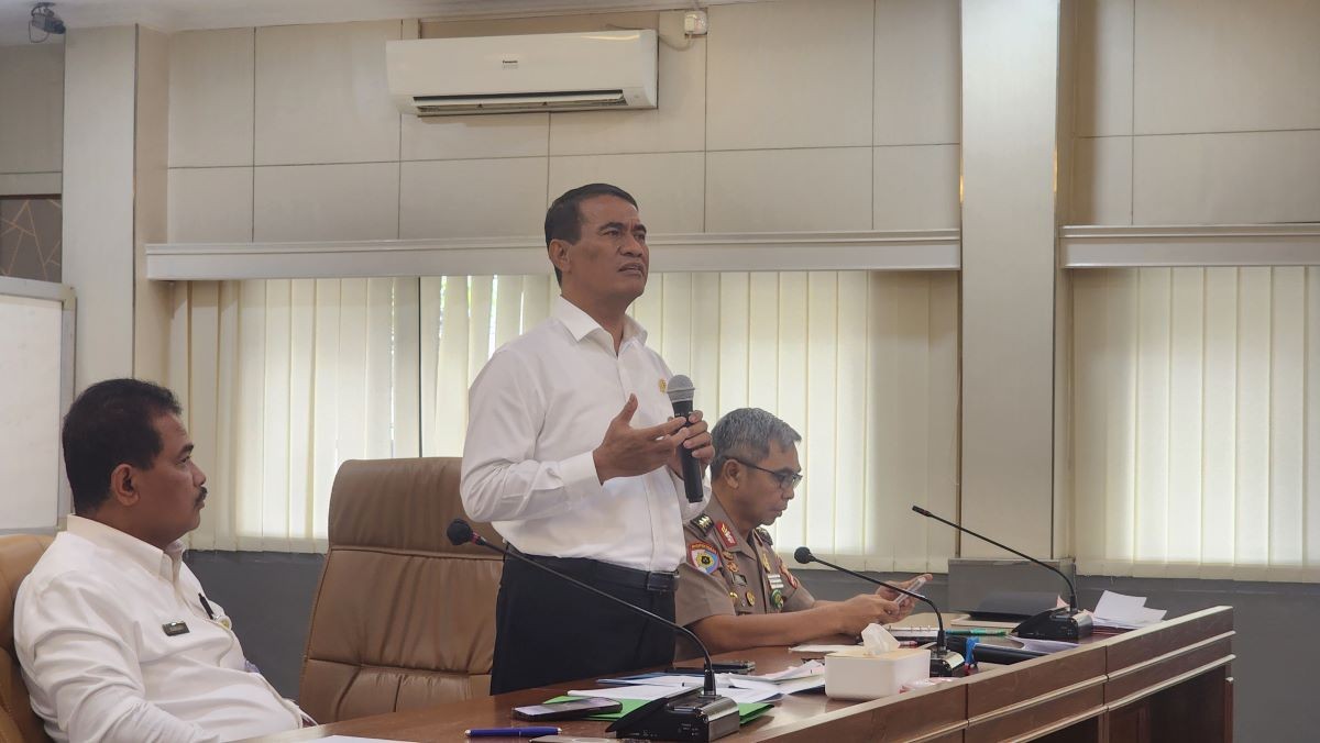 Mentan Endus Calo Pengadaan Alat Pertanian hingga Pupuk, Bakal Tindak Tegas. (Foto: Iqbal/MNC Media)
