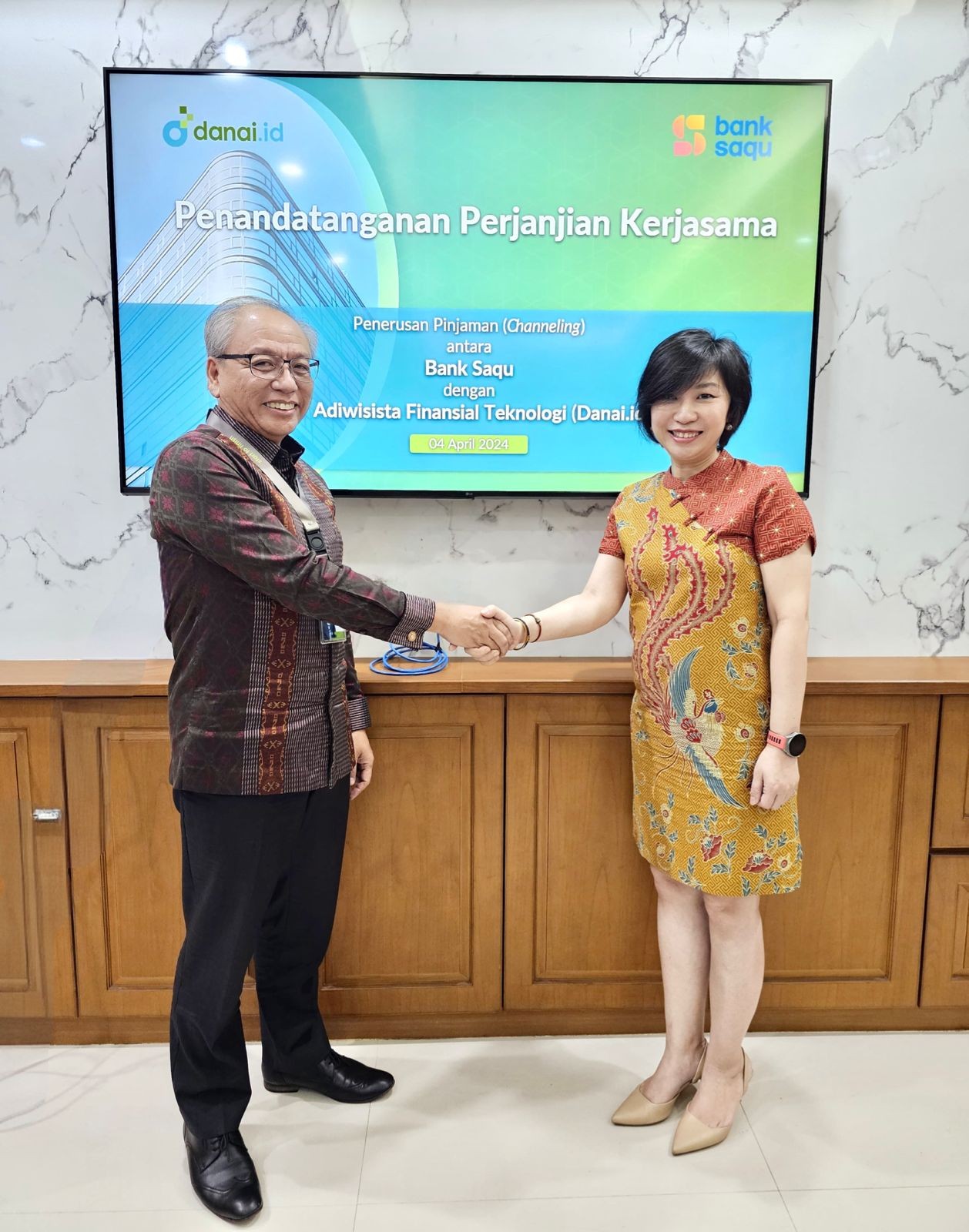 Tingkatkan Pembiayaan Sektor Produktif bagi UMKM, Dana.id Gandeng Bank Saqu (FOTO:Dok Ist)