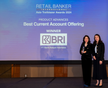 ‘The Best Current Account Offering’, BRI Raih Penghargaan International Asia Trailblazer Awards 2024. (Foto: BRI)