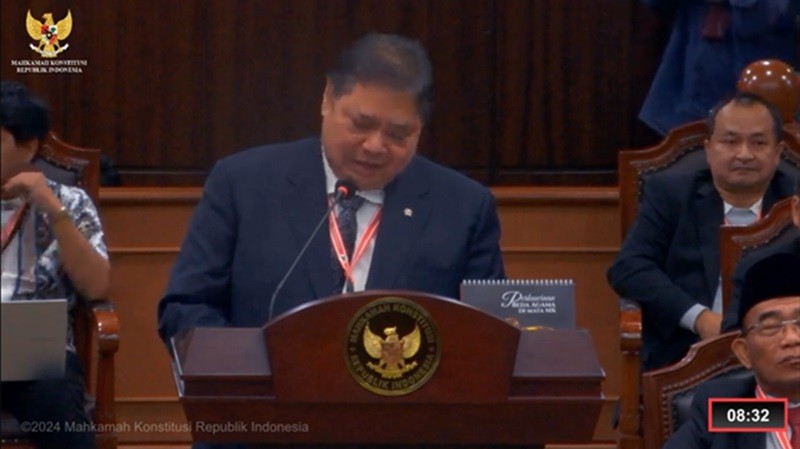 BLT Pangan Belum Cair, Airlangga Pastikan Tak Ada Kendala. Foto: MNC Media.